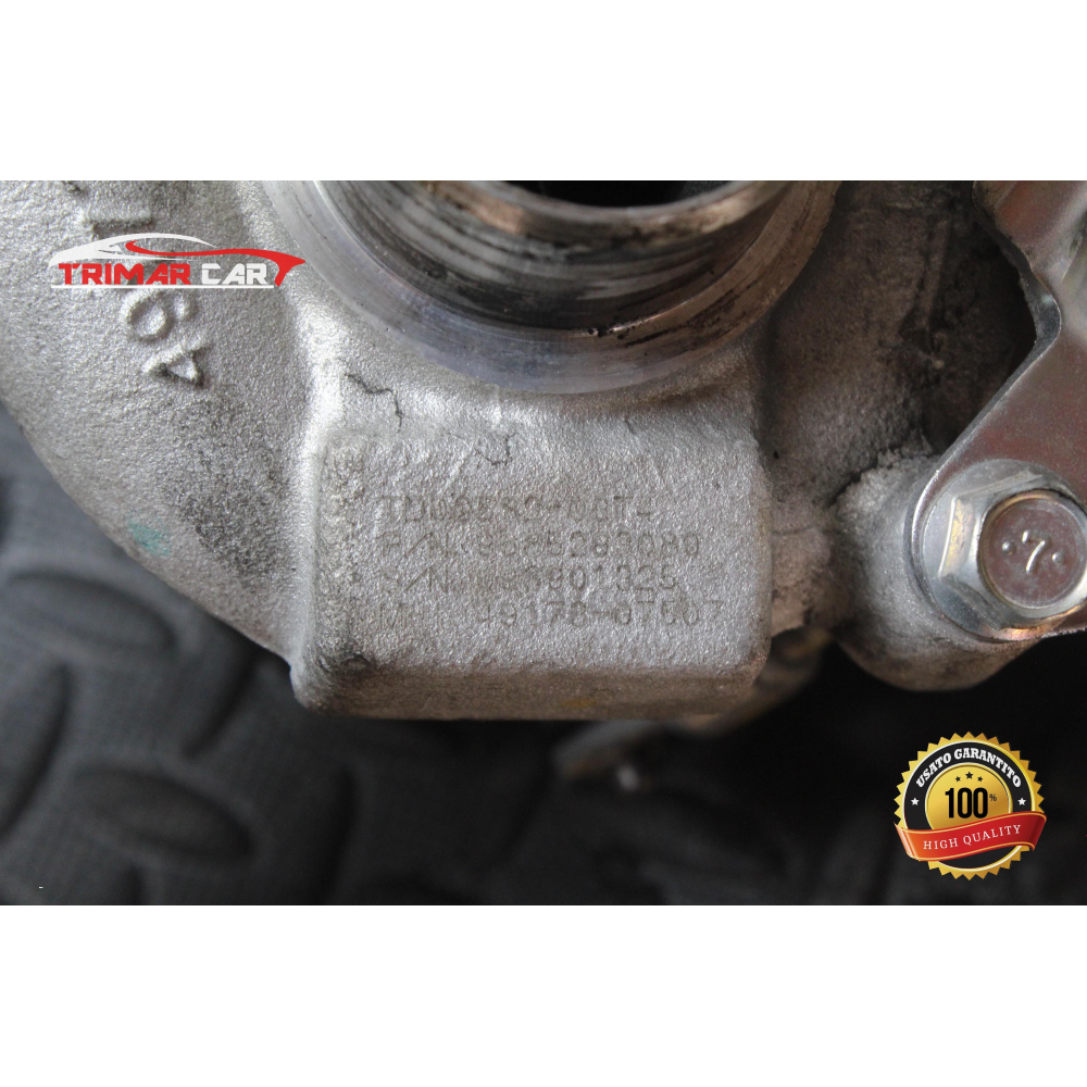 9685293080 TURBINA TURBO CITROEN JUMPY 2 (2007-2016) 1.6 HDI