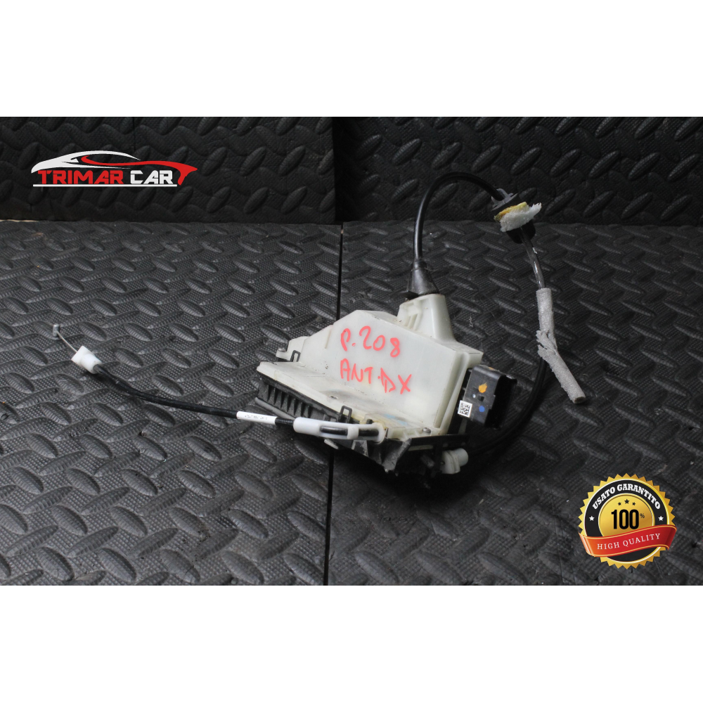 9812500780 SERRATURA SPORTELLO ANTERIORE DESTRA PEUGEOT 208 I (CA , CC)(2012 >)