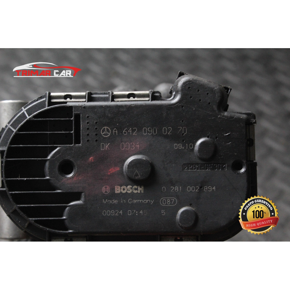 A6420900270 CORPO FARFALLATO MERCEDES CLASSE E (W213)(2016 >) E350