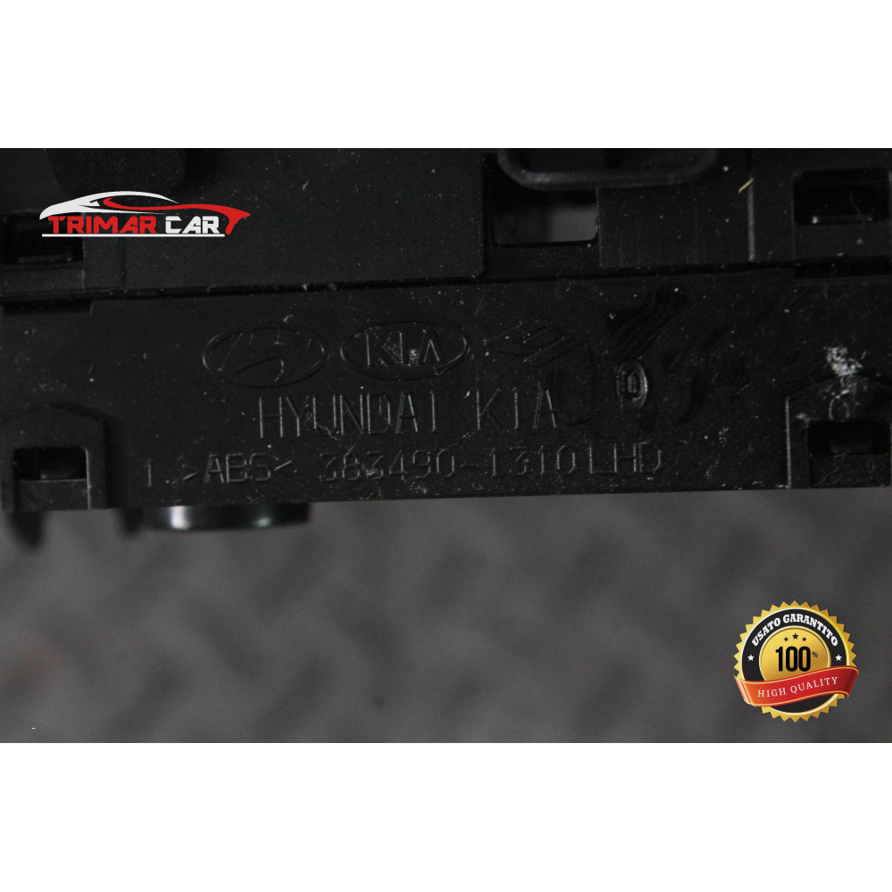 383490-1310 PULSANTIERA ALZAVETRO ANTERIORE SX SINISTRA HYUNDAI ix35 (LM,EL,ELH)(2009 >) 1.7 CRDI 116CV 85KW COD MOT; D4FD