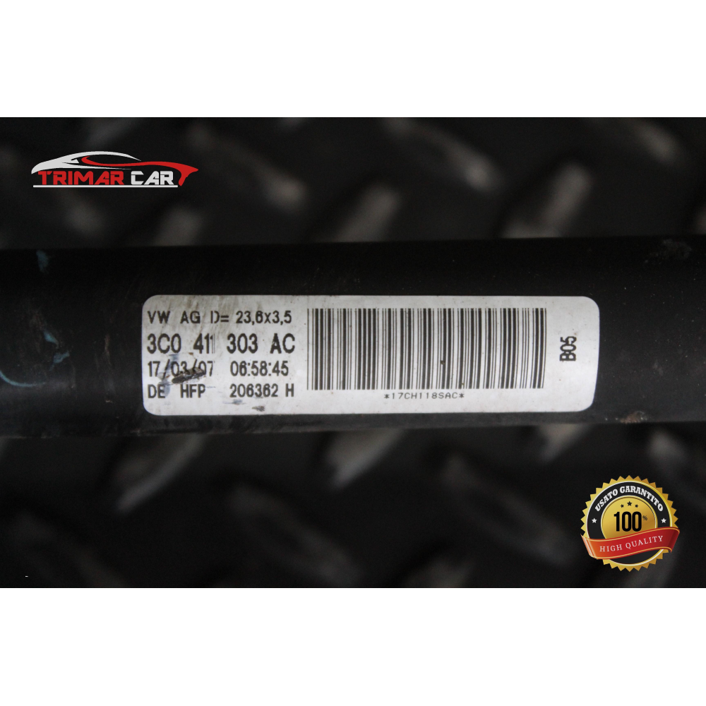 3C0411303AC BARRA STABILIZZATRICE ANTERIORE VW PASSAT (3C2)(2005-2010)