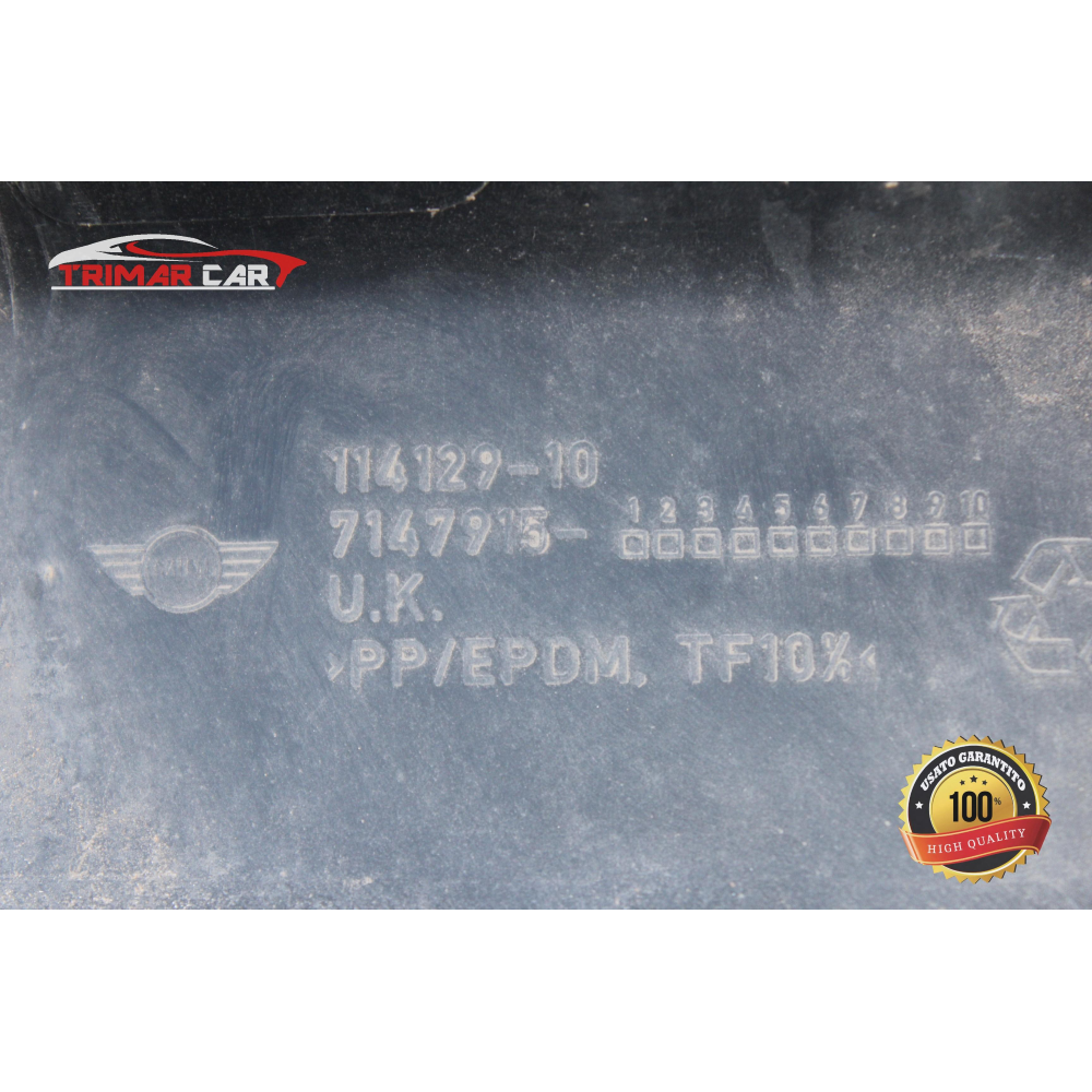 7147915 COPPIA MINIGONNE SOTTOPORTA LATERALI MINI CABRIOLET (R57)(07-15) N12B16A