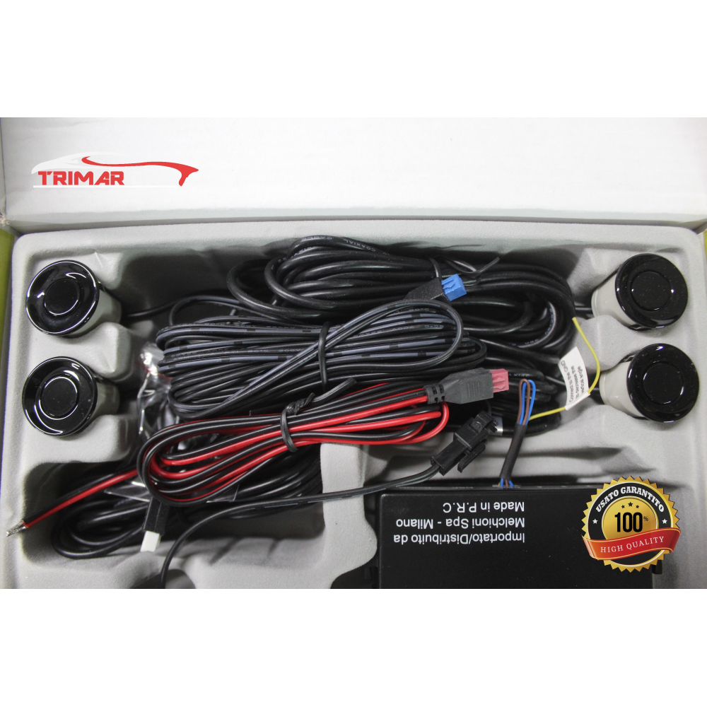 11037a2630916 MELCHIONI KIT SENSORI PARCHEGGIO AUTO UNIVERSALE NUOVO