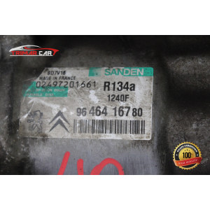 9646416780 COMPRESSORE AC CLIMA SUZUKI GRAND VITARA 1 I (FT,HT)(98-06) 2.0 HDI 80KW 110CV RHW