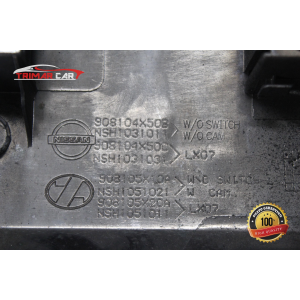 908104X50B RIVESTIMENTO MANIGLIA PORTELLONE POSTERIORE NISSAN PATHFINDER 3 III (R51)(2005 >) 2.5 DCI 4WD 174CV 128KW (2005 IN POI)