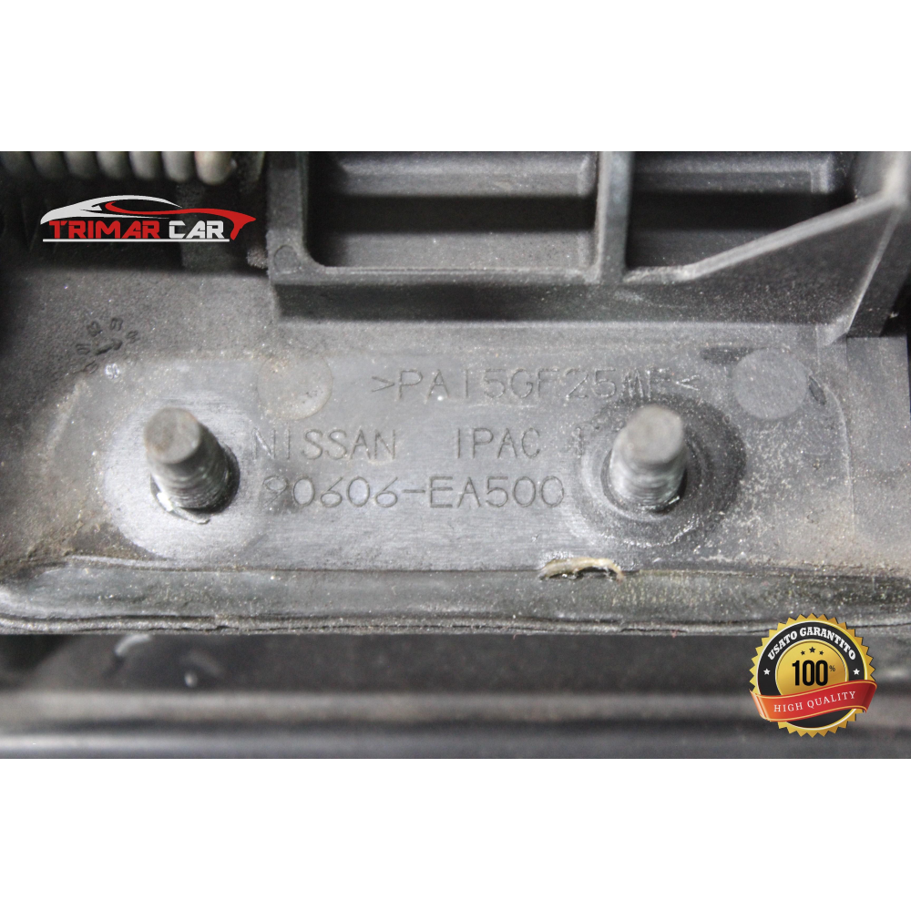 90606-EA500 MANIGLIA APERTURA PORTELLONE POSTERIORE NISSAN PATHFINDER 3 III (R51)(2005 >) 2.5 DCI 4WD 174CV 128KW (2005 IN POI)