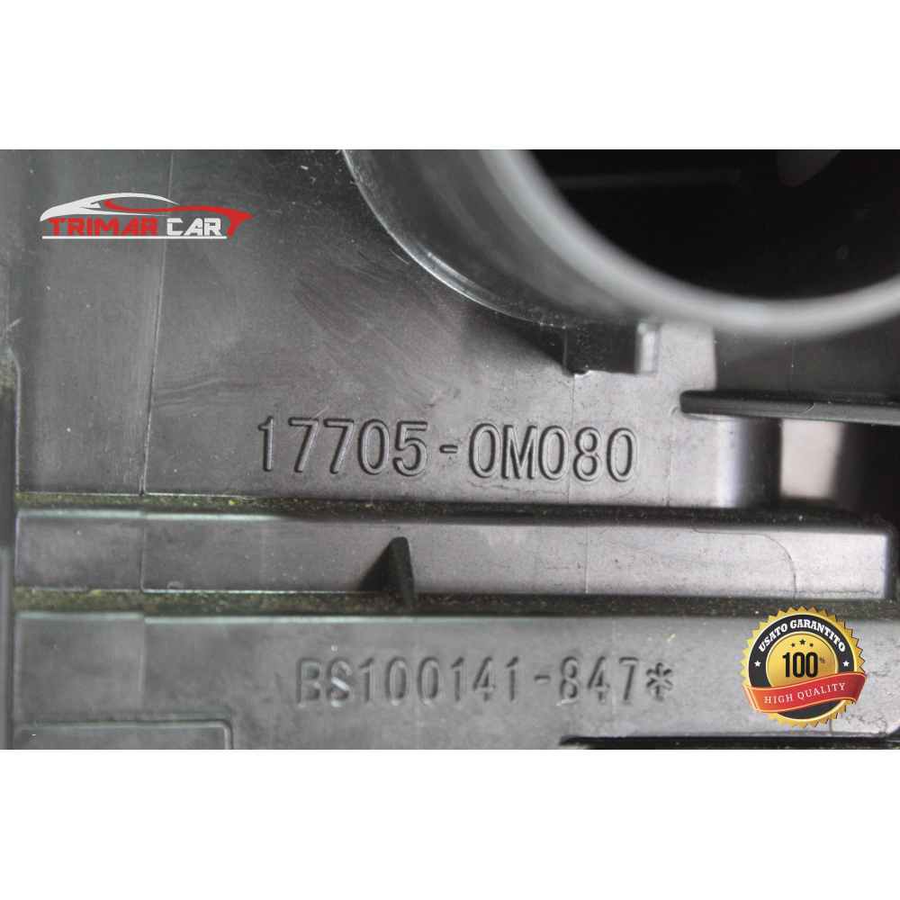 17705-0M080 AIRBOX PORTAFILTRO ARIA TOYOTA YARIS 3 III (P13)(2019) 1.5 HYBRID 1NZ-FE