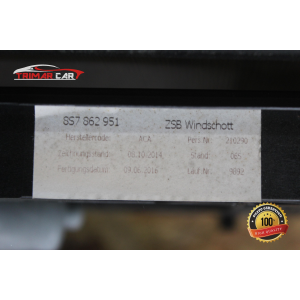 8S7862951 FRANGIVENTO CON TELAIO ELETTRICO AUDI TT 3 ROADSTER (FV9)(2014 >) 1.8 TFSI 180CV 132KW COD.MOT. CJS