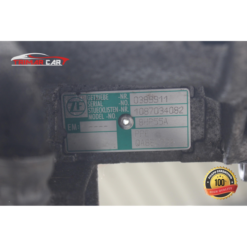 8HP55A CAMBIO MARCE AUTOMATICO AUDI Q5 (8RB)(2008 >) SQ5 3.0 TDI 340CV 250KW