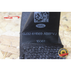 GJ32-611B69-AB CINTURA SICUREZZA POSTERIORE SINISTRA LAND ROVER RANGE ROVER EVOQUE CABRIOLET (L538)(2016 >)