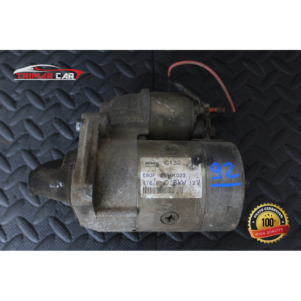 63101023 MOTORINO AVVIAMENTO FIAT PANDA 1 (141)(1980-2004) 1.1 FIRE 54 CV