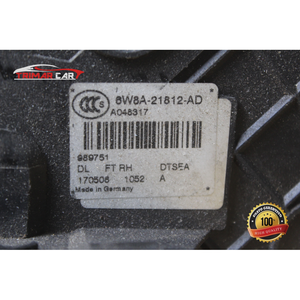 6W8A-21812-AD SERRATURA SPORTELLO ANTERIORE DESTRA LAND ROVER FREELANDER 2 (L359)(06-14)