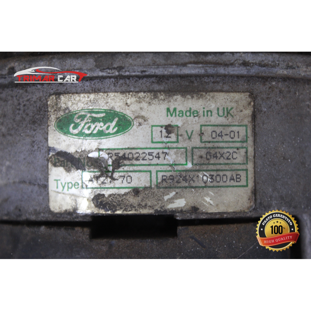 R924X10300AB ALTERNATORE FORD
