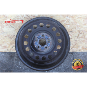 R16 6JX16CH ET50 CERCHIO SINGOLO IN FERRO FIAT SEDICI (FY)(2006-2014) 1.9 MJET 4X4 120CV 88KW