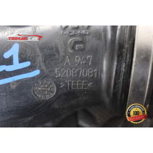 52087081 TUBO MANICOTTO ASPIRAZIONE ARIA FIAT 500L (351,352)(2012 >) 1.3 MJET 95CV 70KW COD. MOT. 55283775