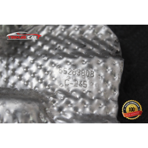 55283808 PROTEZIONE RIPARO CALORE CATALIZZATORE FIAT 500L (351,352)(2012 >) 1.3 MJET 95CV 70KW COD. MOT. 55283775