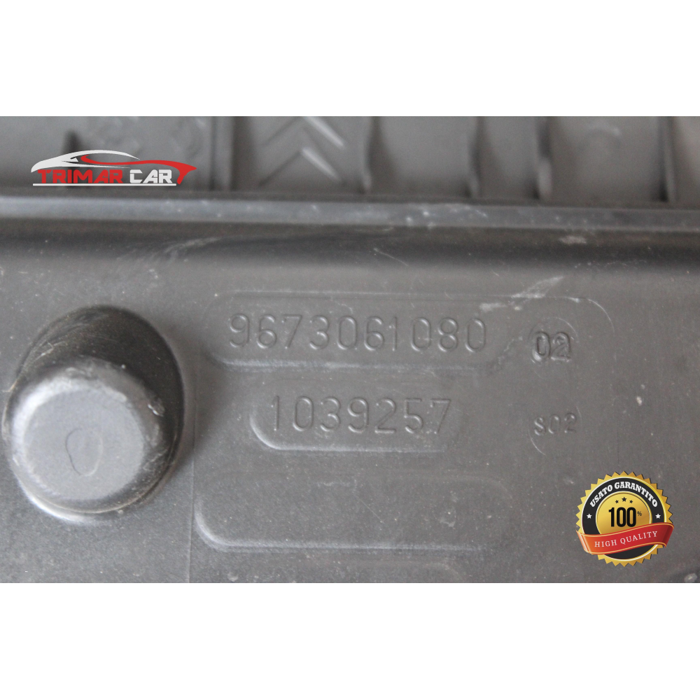 9673061080 AIRBOX PORTAFILTRO ARIA PEUGEOT 207 (WA,WC)(06-15)  1.4 HDI 50KW 8HR