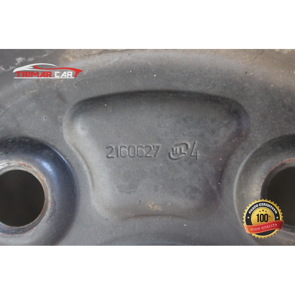 R16 6JX16CH ET50 CERCHIO SINGOLO IN FERRO FIAT SEDICI (FY)(2006-2014) 1.9 MJET 4X4 120CV 88KW