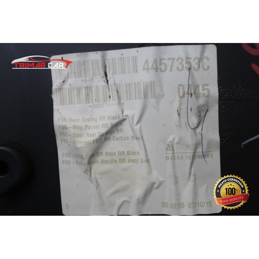 7322678 PANNELLO PORTIERA POSTERIORE DESTRA MINI COOPER (F55)(2013 >)