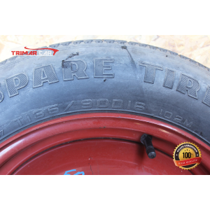 4JX16CH R16 KIT CERCHIO CON RUOTA DI SCORTA FIAT SEDICI (FY)(2006-2014) 1.9 MJET 4X4 120CV 88KW