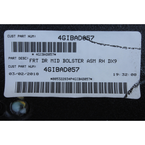 4GIBAD057 PANNELLO PORTIERA ANTERIORE DESTRA JEEP COMPASS (MP,M6)(2016 >)