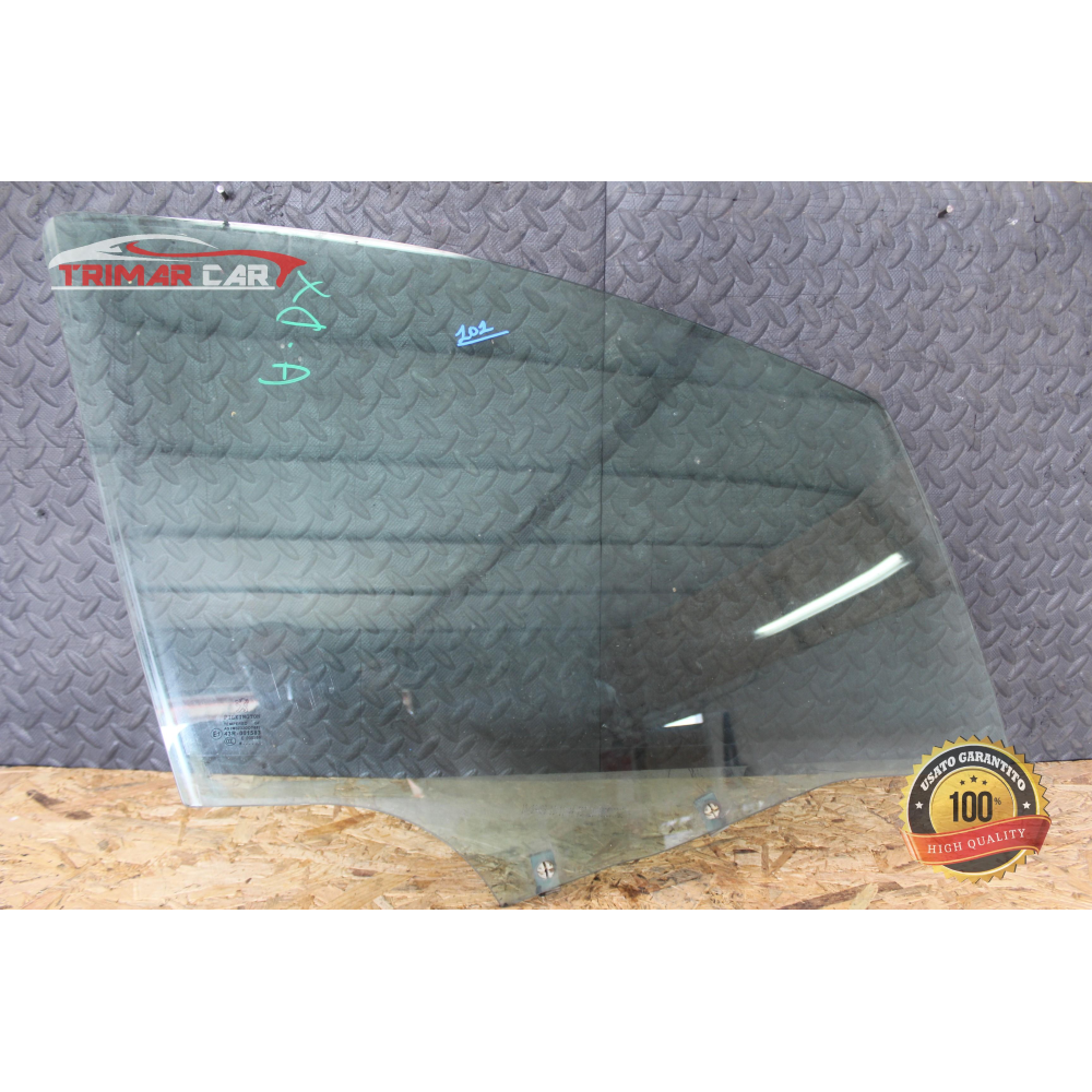 VETRO SCENDENTE PORTA ANTERIORE DESTRA PEUGEOT 207 SW (WK)(07-15) 1.6 HDI 90CV 66KW COD MOTORE: 9HX // 9HV